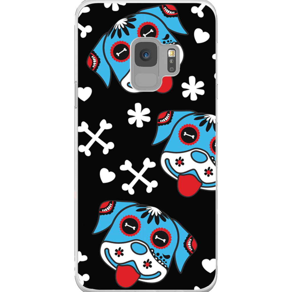 Day of the Dog Blue Phone Cases