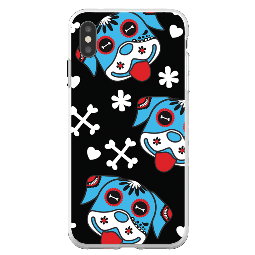 Day of the Dog Blue Phone Cases