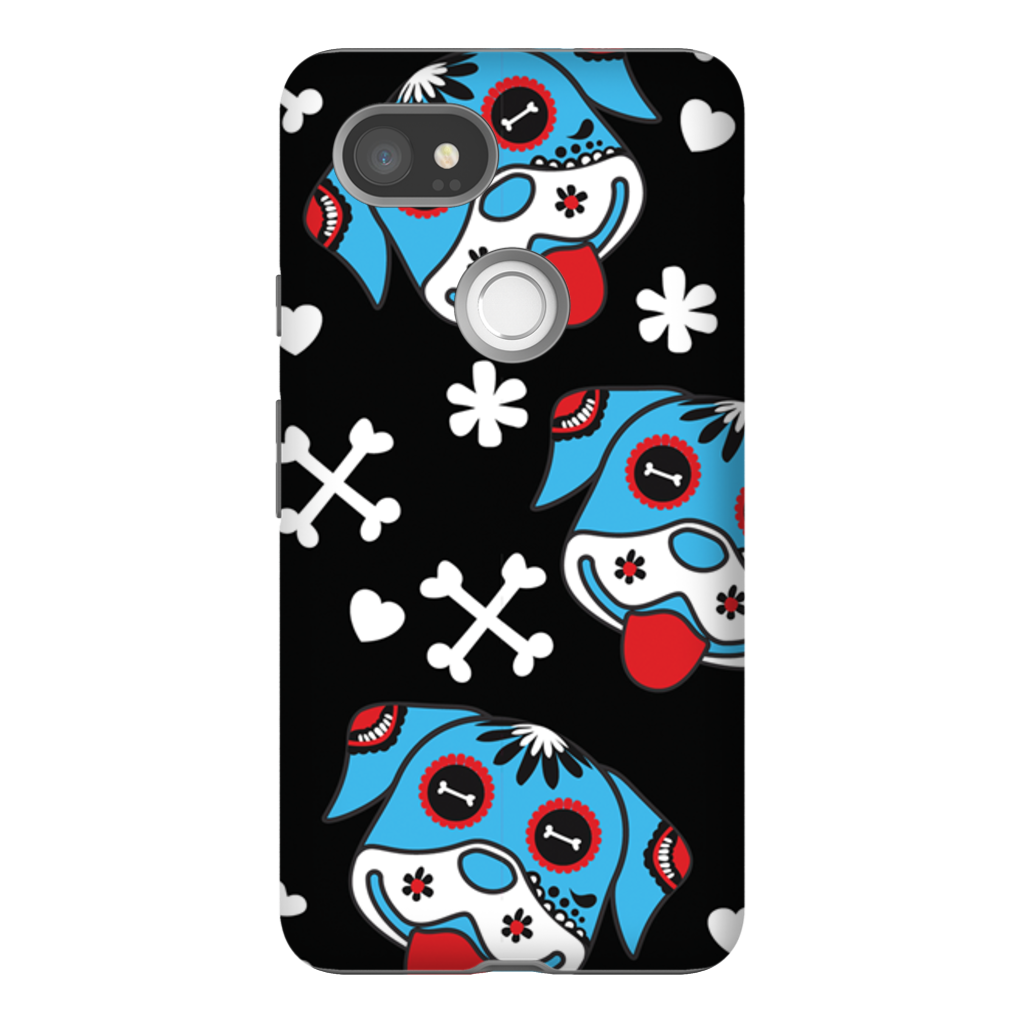 Day of the Dog Blue Phone Cases