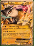 Pokemon 2012 English Raikou EX Holo 38/108