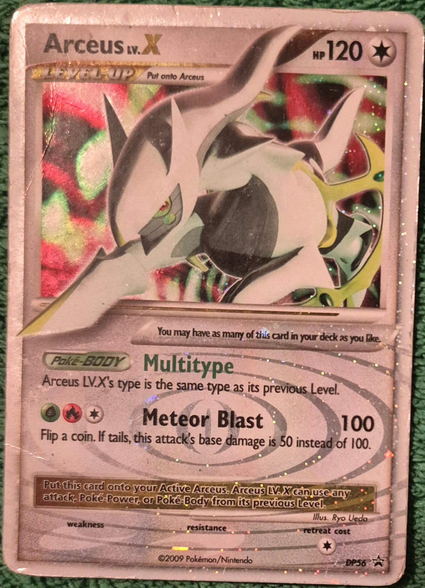 Pokemon 2009 Pokemon Promo Arceus Lv. X PROMO DP56