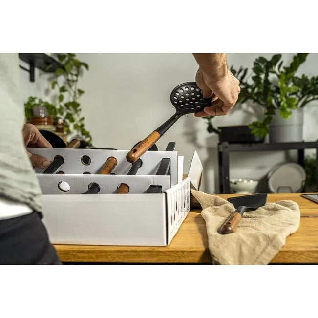 Staub Silicone Kitchen Utensil Set – 10-Piece Silicone & Wood Tools