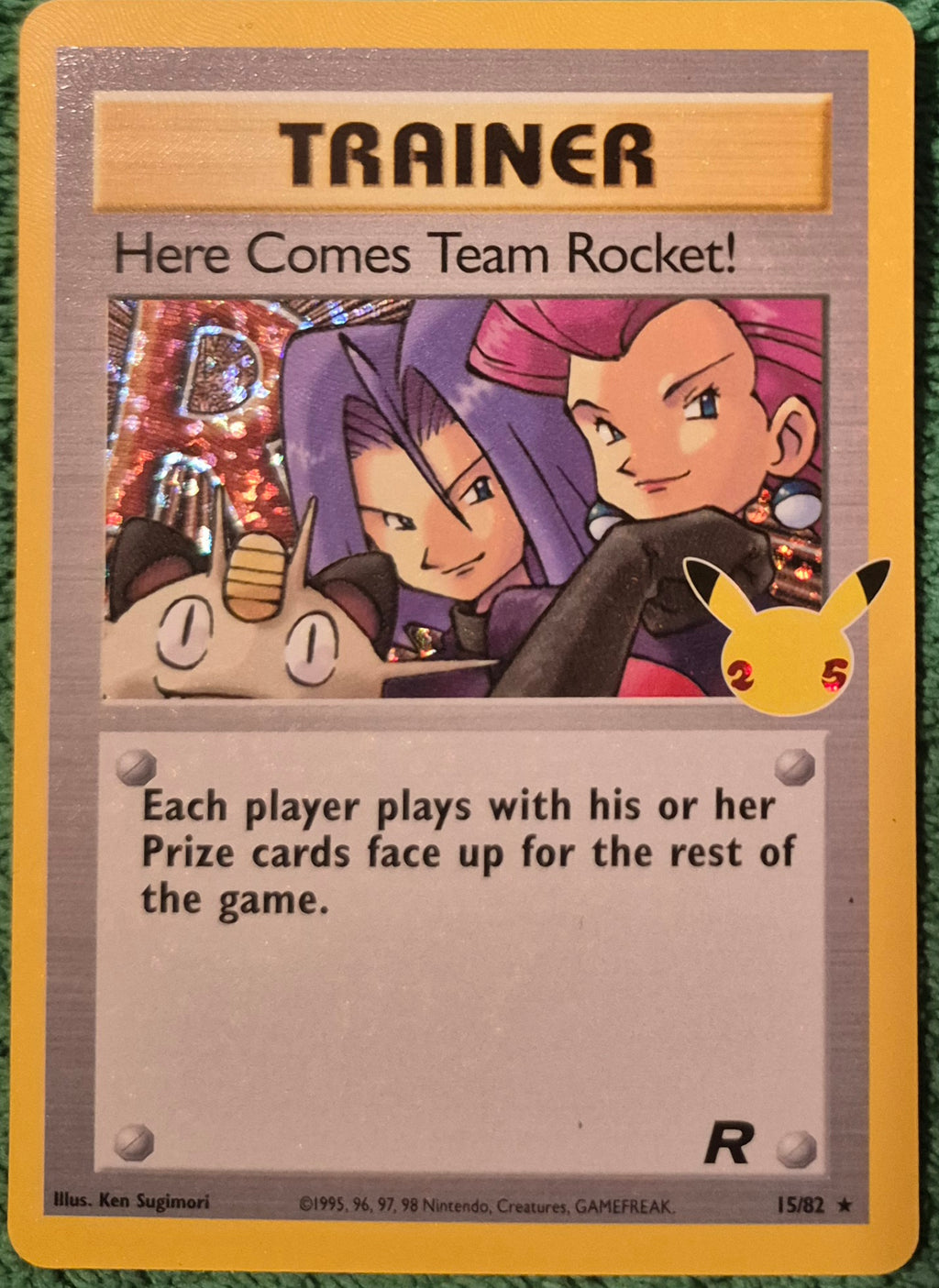 Pokemon 1999 Pokemon Team Rocket Here Comes Team Rocket! 15/82