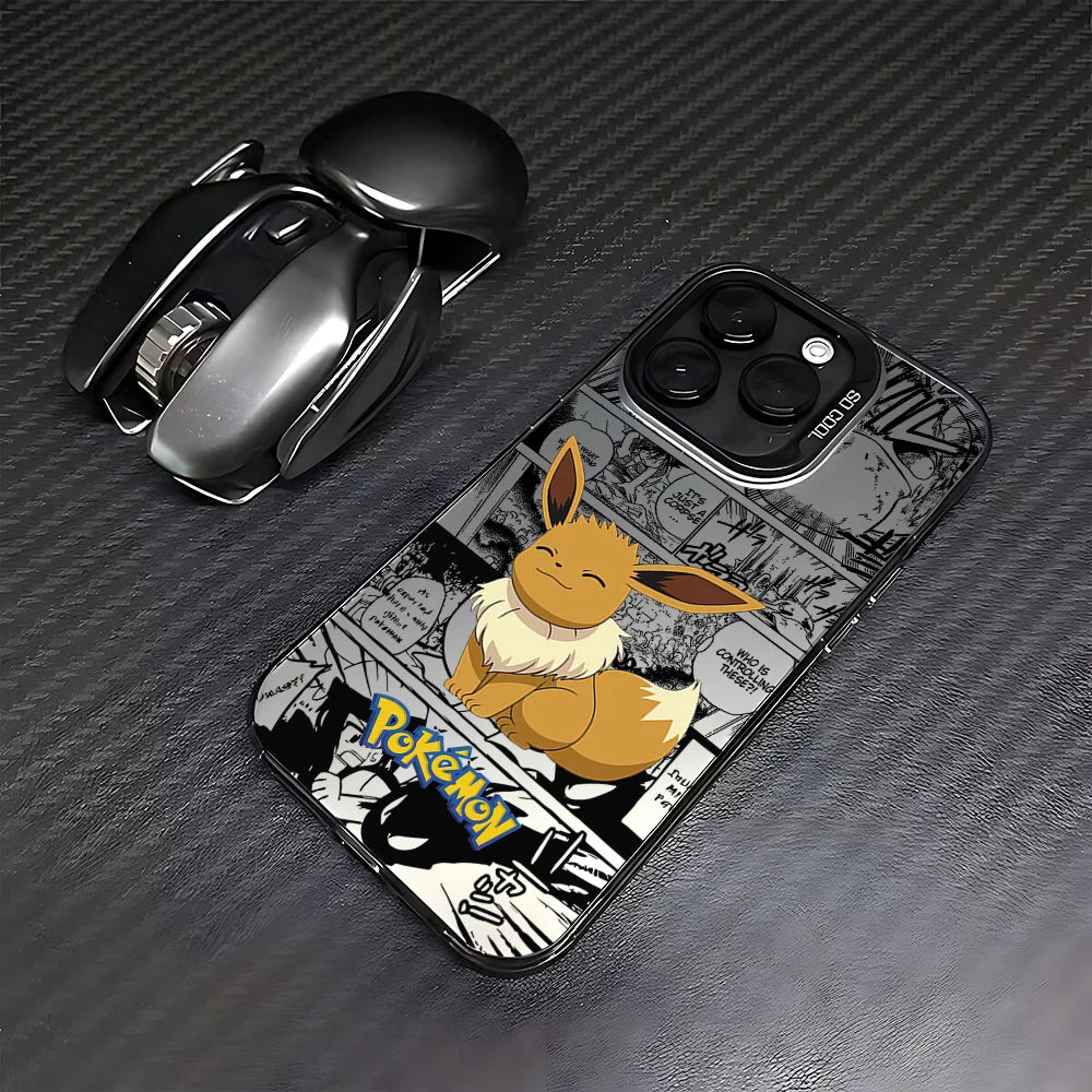 Cartoon P-Pokemon Phone Case For iPhone 16e 16 15 14 13 12 11 mini Pro Max X XR XSMAX 8 7 Plus Anti Fall Matte Back Cover