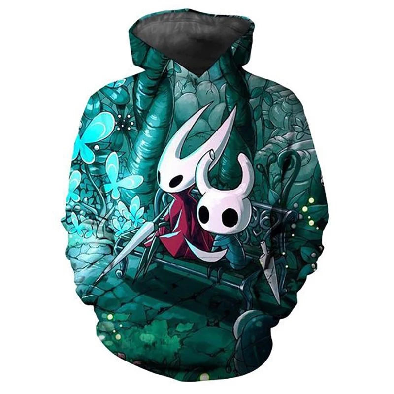 Hollow Knight Game 3D Print Hoodies Men Women Casual Fashion Oversized Sweatshirts Hoodie Harajuku Pullovers Tracksuit Clothing