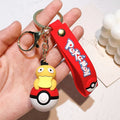 Pokemon Keychain Kawaii Cartoon Pikachu Pendant Creative Car Bag Pendant Christmas Halloween Birthday Gift