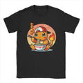 Pokemon T-shirt Men's Pure Cotton Casual T-shirt Round Neck T-shirt Short Sleeve Clothing Summer Sports Casual Half Sleeve Top
