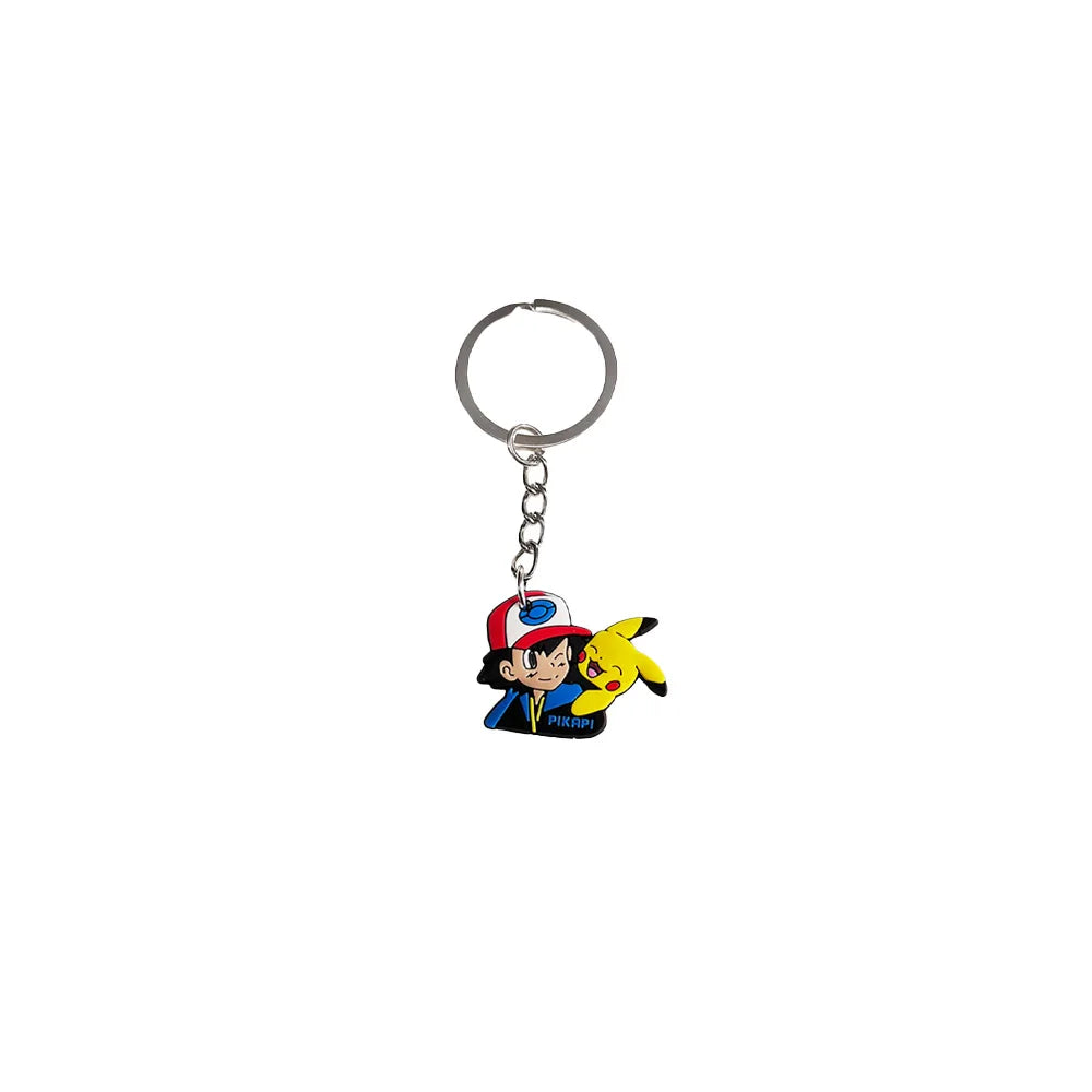 Pokemon Keychain Pikachu Charizard Anime Character Keychain Kids Birthday Party Favors Guest Gifts Classroom Rewards Baby Shower