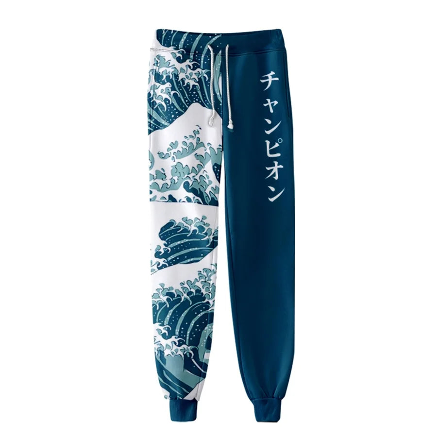 The Great Wave of Kanagawa Hoodies Women/Men Anime Cartoon Hoodie Sweatshirts Fashion Fleece Warm Jacket Streetwear Coats