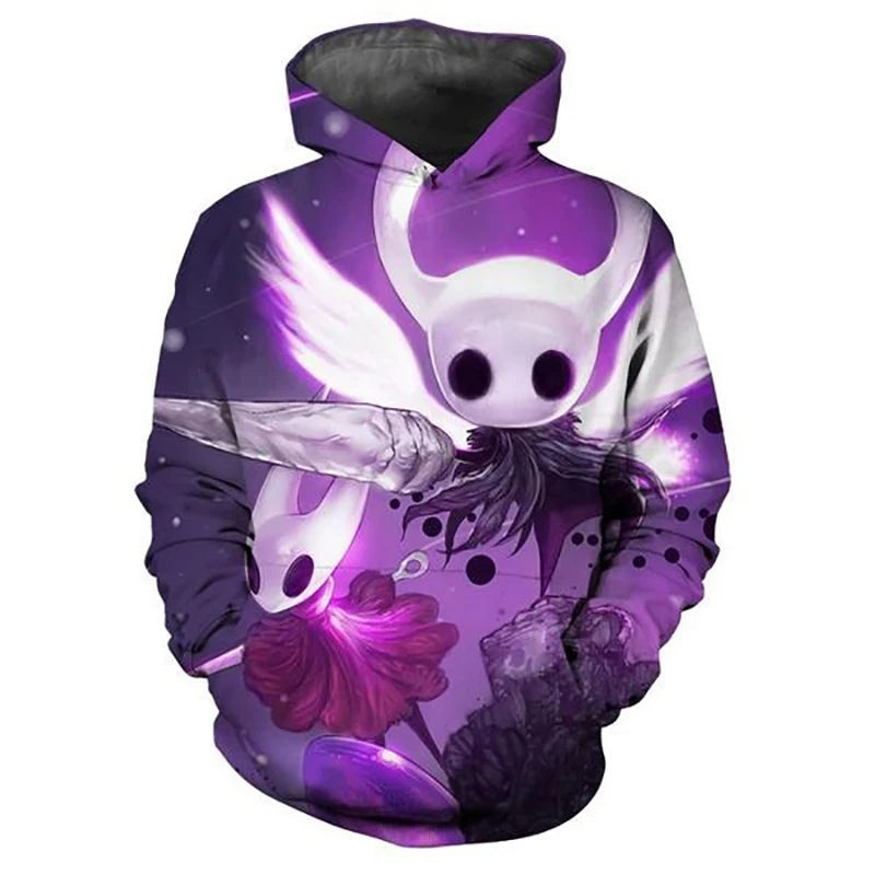 Hollow Knight Game 3D Print Hoodies Men Women Casual Fashion Oversized Sweatshirts Hoodie Harajuku Pullovers Tracksuit Clothing