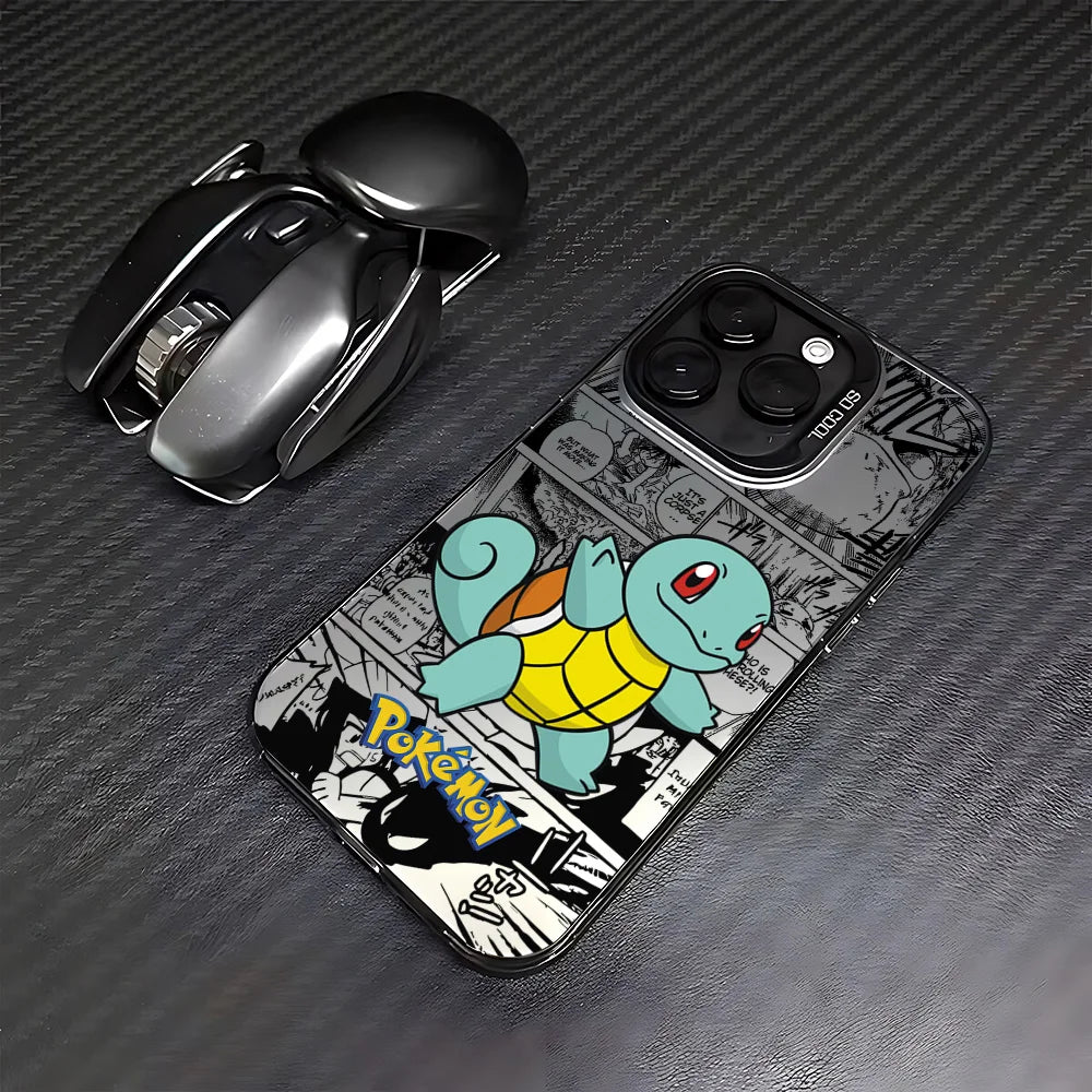 Cartoon P-Pokemon Phone Case For iPhone 16e 16 15 14 13 12 11 mini Pro Max X XR XSMAX 8 7 Plus Anti Fall Matte Back Cover