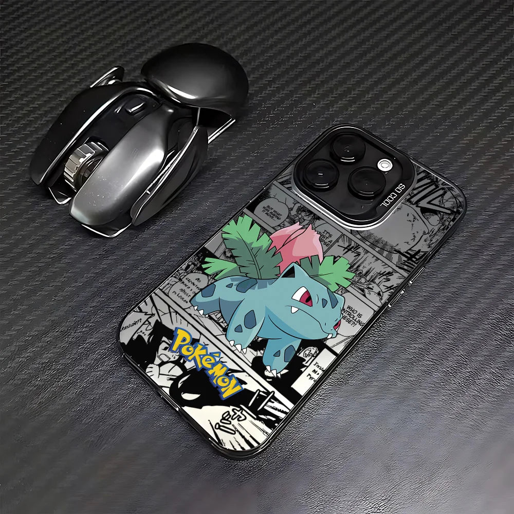 Cartoon P-Pokemon Phone Case For iPhone 16e 16 15 14 13 12 11 mini Pro Max X XR XSMAX 8 7 Plus Anti Fall Matte Back Cover