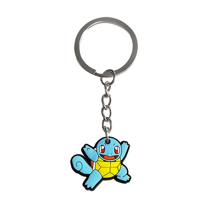 Pokemon Keychain Pikachu Anime Characters Keychain Children's Birthday Party Gift Classroom Rewards Guest Gift Baby Shower