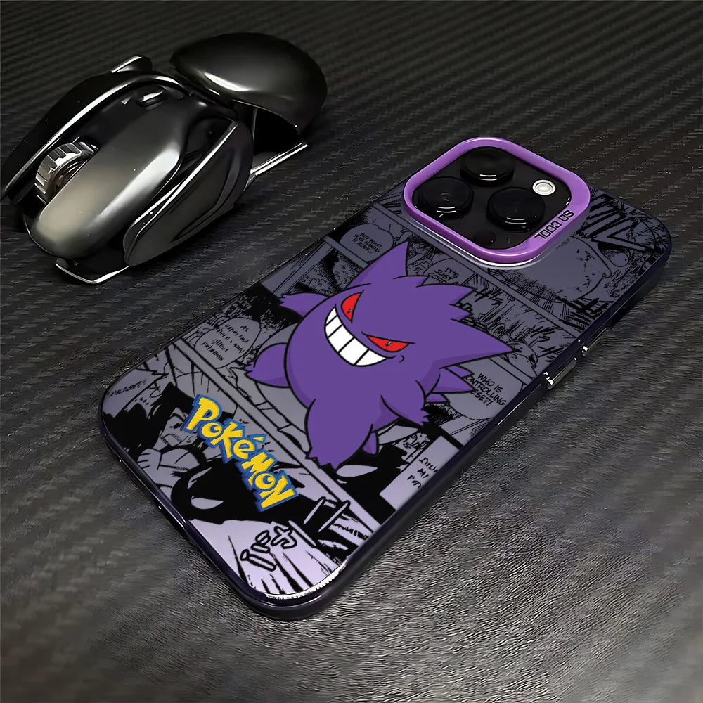 Cartoon P-Pokemon Phone Case For iPhone 16e 16 15 14 13 12 11 mini Pro Max X XR XSMAX 8 7 Plus Anti Fall Matte Back Cover