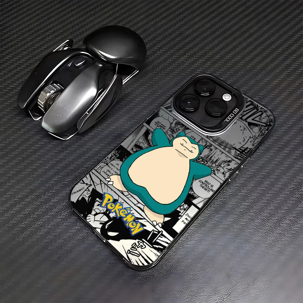 Cartoon P-Pokemon Phone Case For iPhone 16e 16 15 14 13 12 11 mini Pro Max X XR XSMAX 8 7 Plus Anti Fall Matte Back Cover