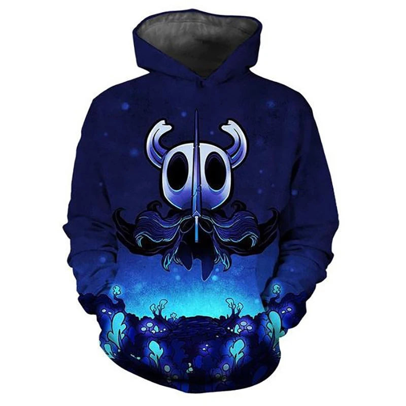 Hollow Knight Game 3D Print Hoodies Men Women Casual Fashion Oversized Sweatshirts Hoodie Harajuku Pullovers Tracksuit Clothing