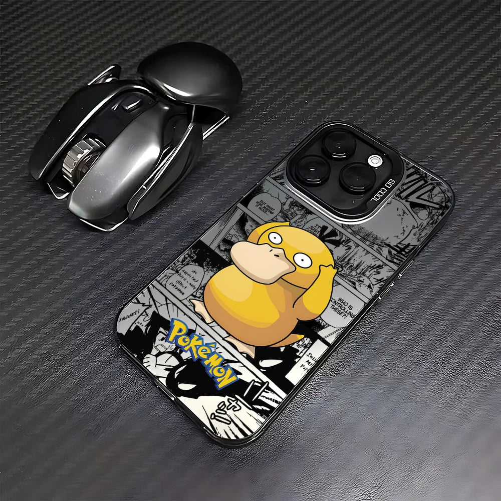 Cartoon P-Pokemon Phone Case For iPhone 16e 16 15 14 13 12 11 mini Pro Max X XR XSMAX 8 7 Plus Anti Fall Matte Back Cover