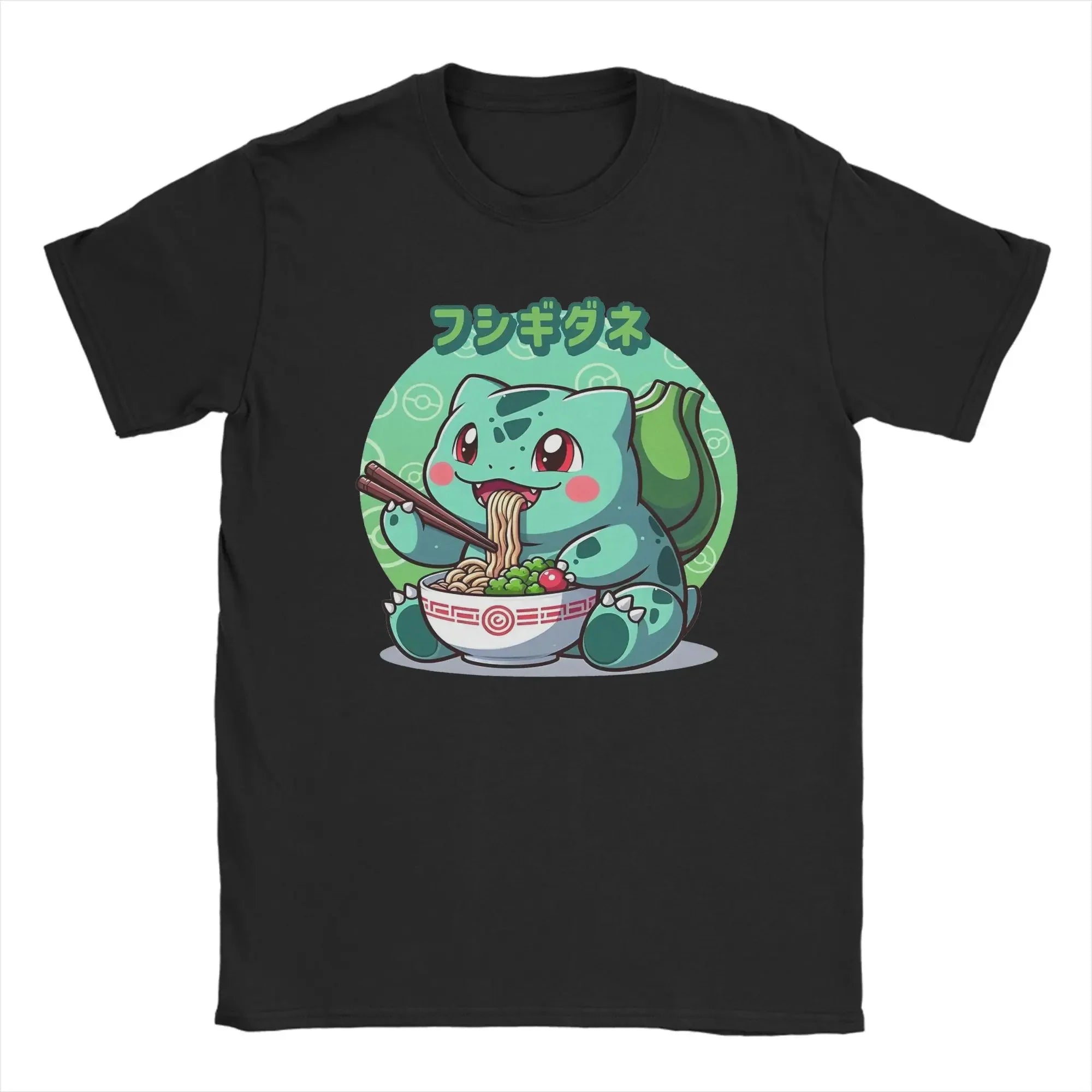 Pokemon T-shirt Men's Pure Cotton Casual T-shirt Round Neck T-shirt Short Sleeve Clothing Summer Sports Casual Half Sleeve Top