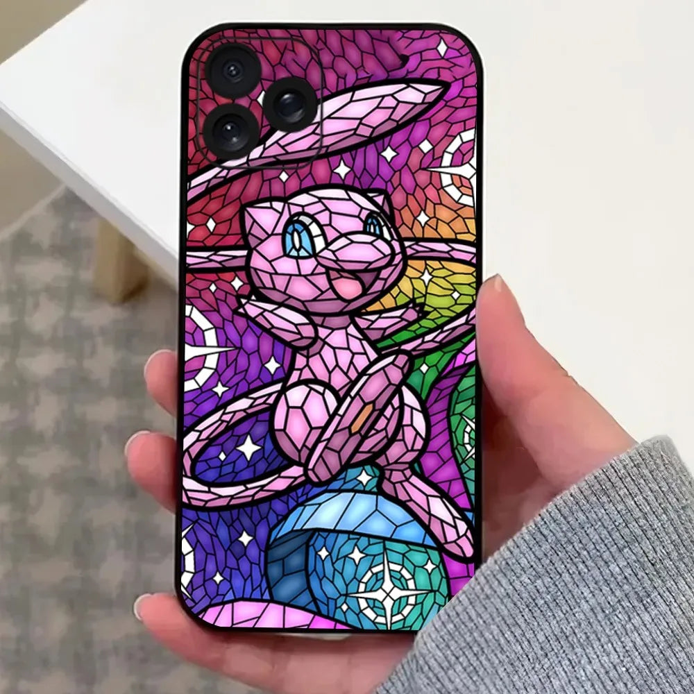 MINISO Art P-Pokemon Phone Case For iPhone 8 11 12 13 14 15 Mini X XR XS PRO MAX Plus Shell