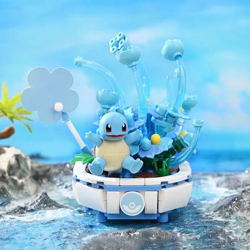 Keeppley Building Blocks Pokemon Toys Pikachu Sylveon Togepi Sprigatito Fuecoco Building Blocks  Children's Birthday Gift ﻿