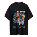 Pokemon 1995 Vintage T - Shirt Game Freak Pikachu Polygon Summer Anime Cotton Shirt Men's Casual Wear Japanese Retro Design