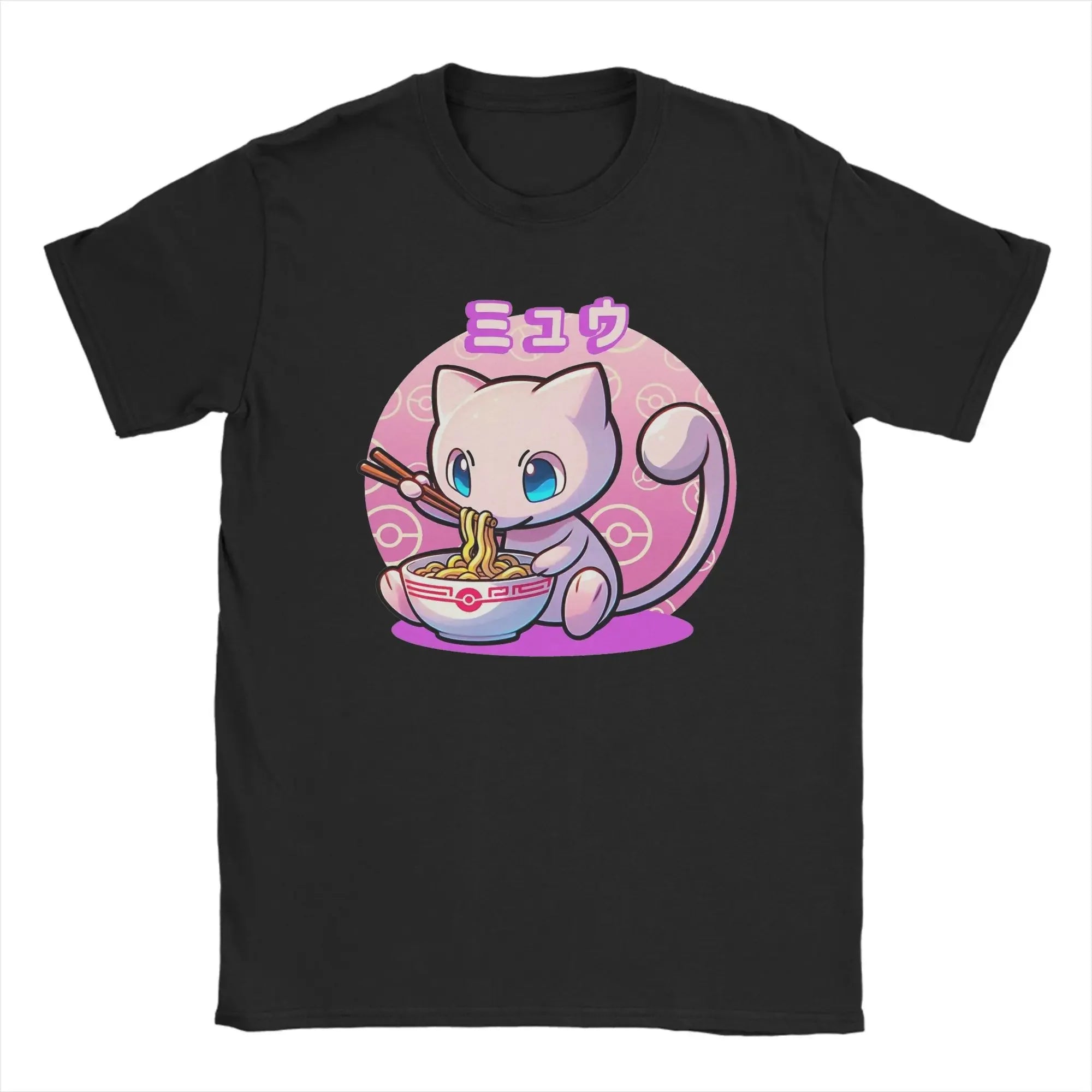 Pokemon T-shirt Men's Pure Cotton Casual T-shirt Round Neck T-shirt Short Sleeve Clothing Summer Sports Casual Half Sleeve Top