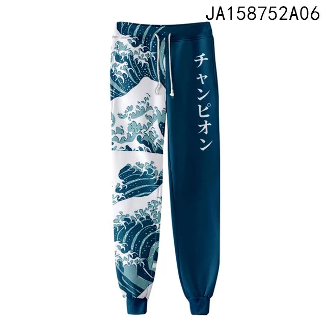 The Great Wave of Kanagawa Hoodies Women/Men Anime Cartoon Hoodie Sweatshirts Fashion Fleece Warm Jacket Streetwear Coats