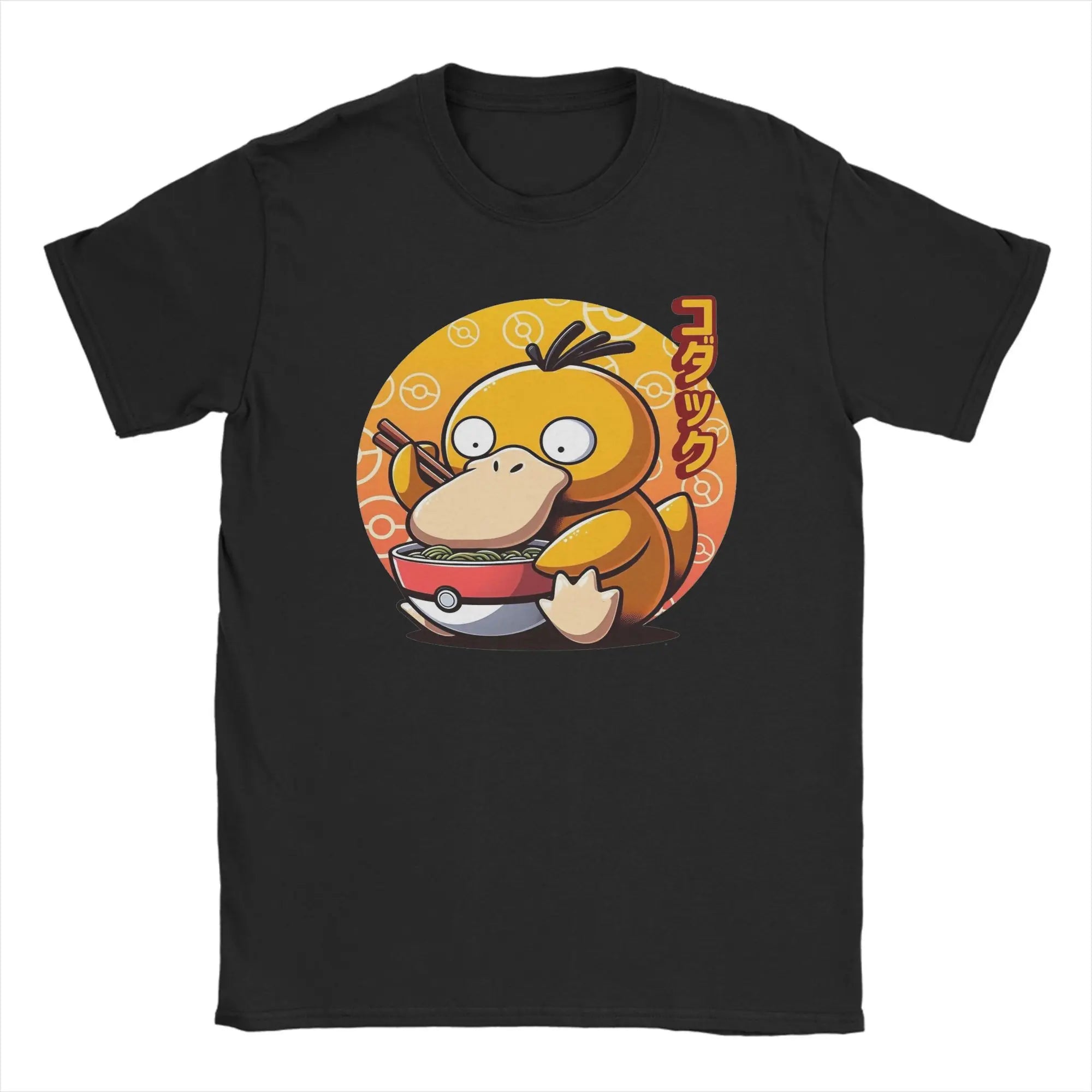 Pokemon T-shirt Men's Pure Cotton Casual T-shirt Round Neck T-shirt Short Sleeve Clothing Summer Sports Casual Half Sleeve Top