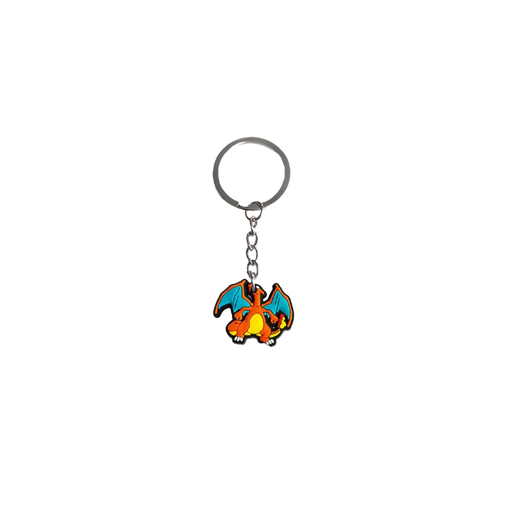 Pokemon Keychain Pikachu Charizard Anime Character Keychain Kids Birthday Party Favors Guest Gifts Classroom Rewards Baby Shower