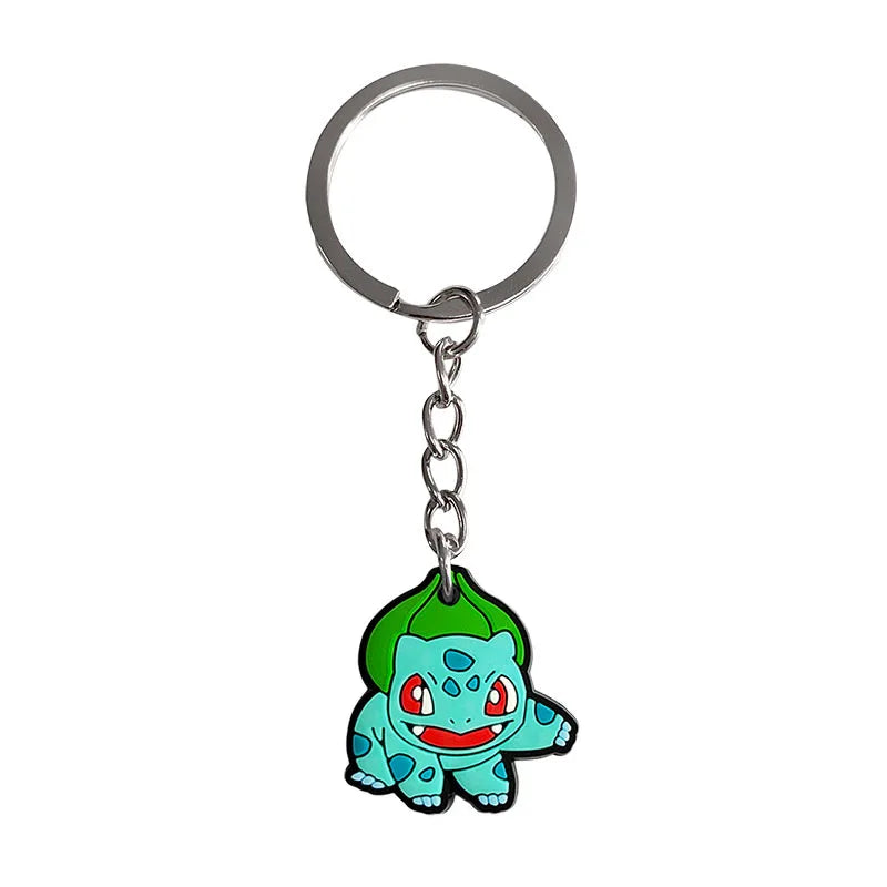 Pokemon Keychain Pikachu Anime Characters Keychain Children's Birthday Party Gift Classroom Rewards Guest Gift Baby Shower