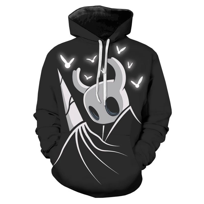 Hollow Knight Game 3D Print Hoodies Men Women Casual Fashion Oversized Sweatshirts Hoodie Harajuku Pullovers Tracksuit Clothing