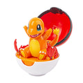 Pokemon Toys Pokeball Deformation Anime Action Figure Model Original Box Pikachu Eevee Squirtle Charmander Bulbasaur Kids Gifts