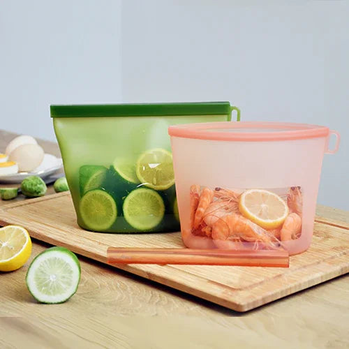 Zip’n Fresh Reusable Food Bag Set