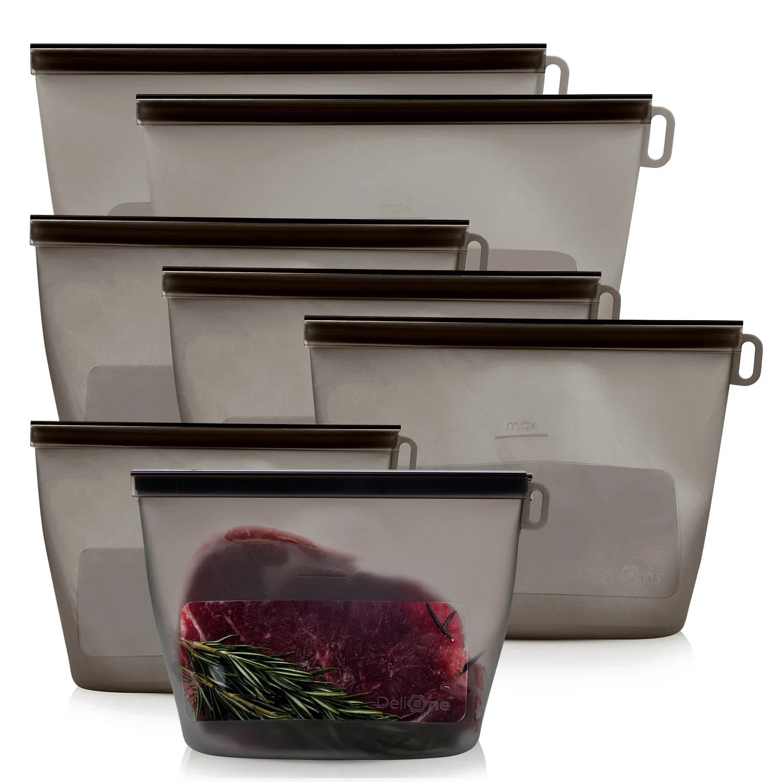 Zip’n Fresh Reusable Food Bag Set