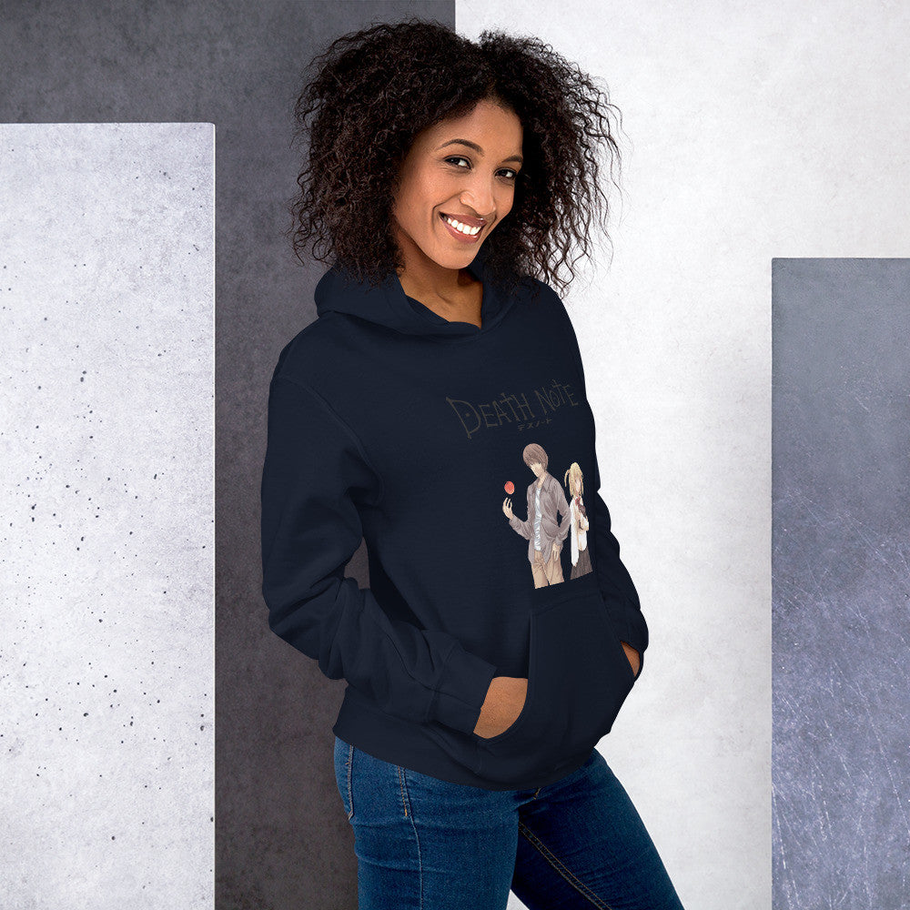 Death Note Unisex Hoodie | Ryuk, Misa Amane, Light Yagami Hoodie | Anime Hoodie